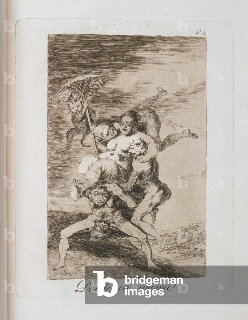 piatto da los caprichos, 1797-1798