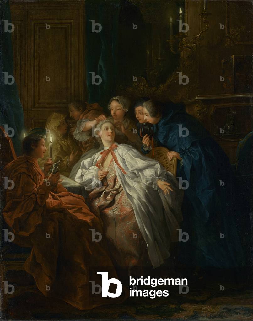 Prima del ballo, 1735 (olio su tela)