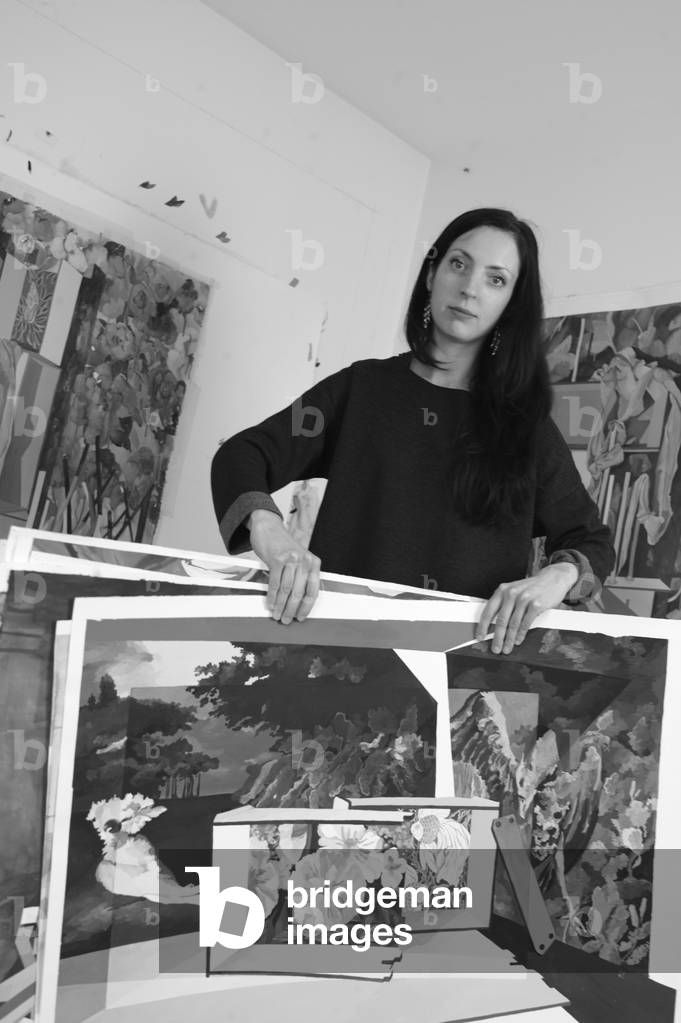 Bild von Fotografie "Porträt von Claire Vaudey (s/w-Foto" 2019 von Claire Vaudey