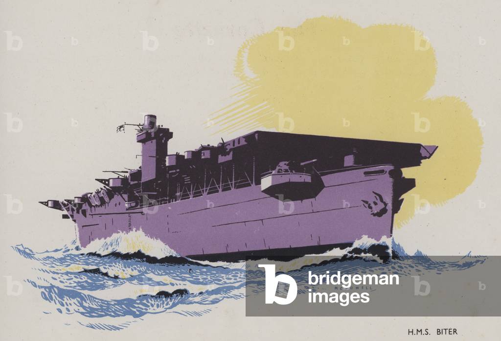 HMS Biter (coloris litho)