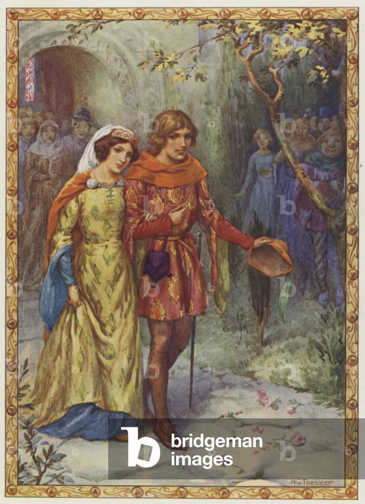 "He married a lady of high birth" by Harry George Theaker