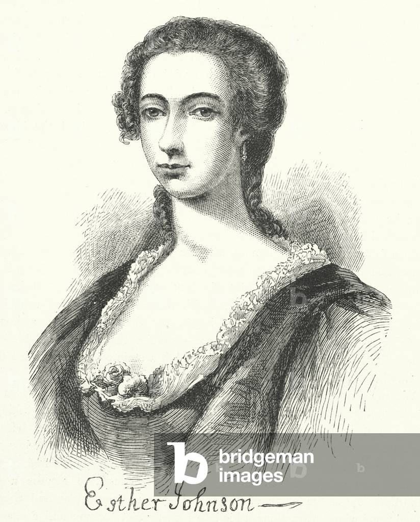 Illustration for life of Jonathan Swift (engraving)
