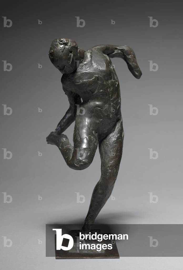 Dancer Guardando al suola di lei a destra piede, 1896-1897 (bronzo)
