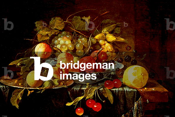 Bild von Gemälde "stillleben mit Frucht (öl auf tafel)" von Jan Davidsz. de Heem