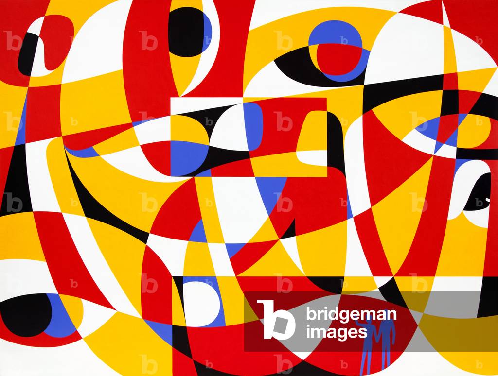 Creatività, 1991 (acrilico su tavola)