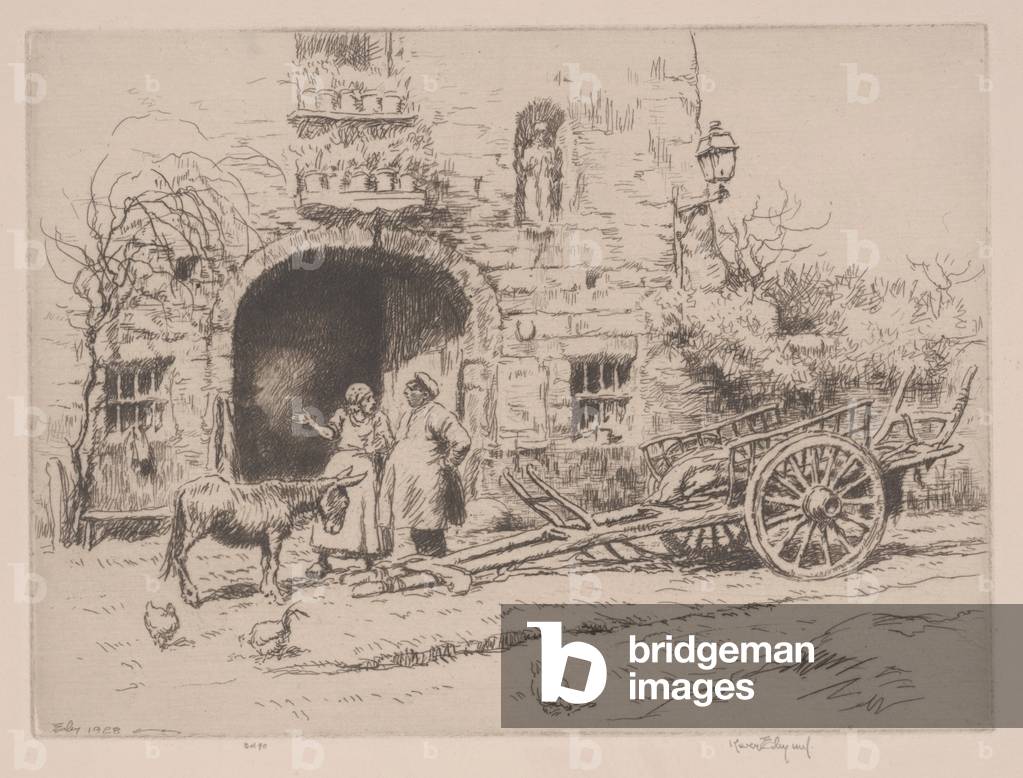 La famiglia, 1928 (incisione)