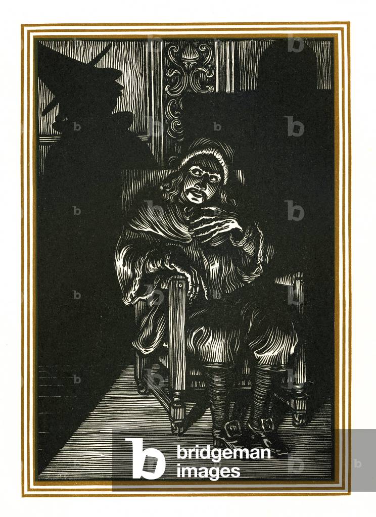Image of Engraving depicting The Imaginary Sick 1948 by Henri Jadoux