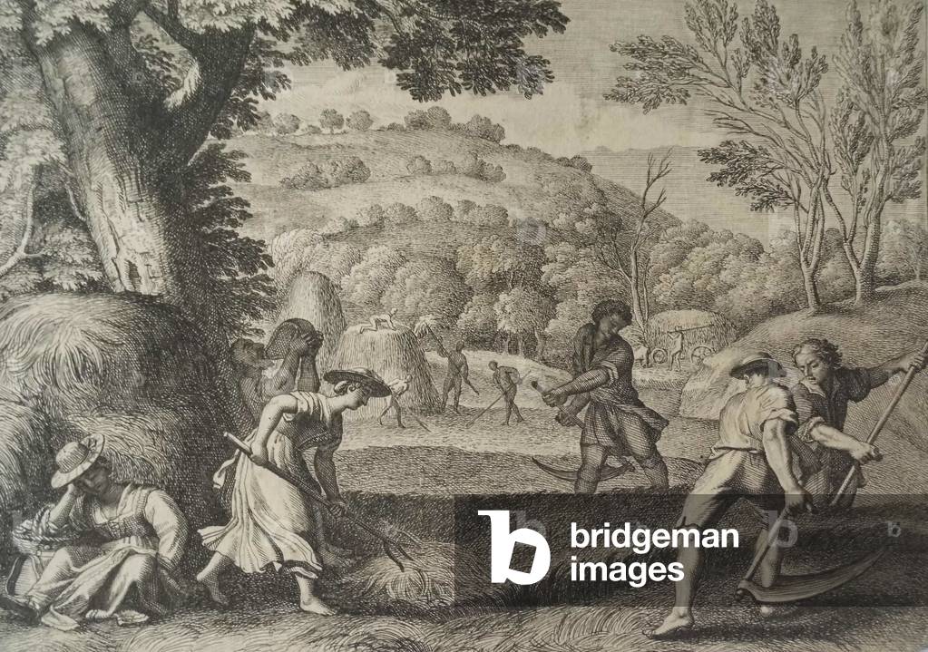 Summer Reaping (etching)
