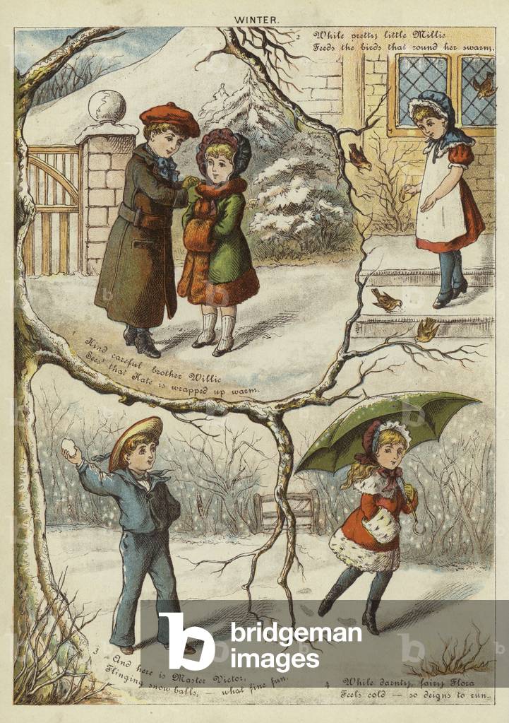 "Inverno (chromolitho)" di English School