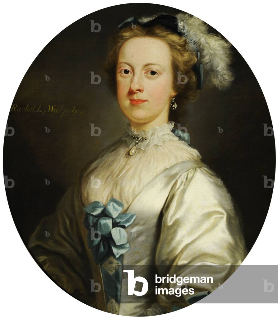 signora rachel cavendish, contessa di orford, c. 1743-50 (olio su tela)