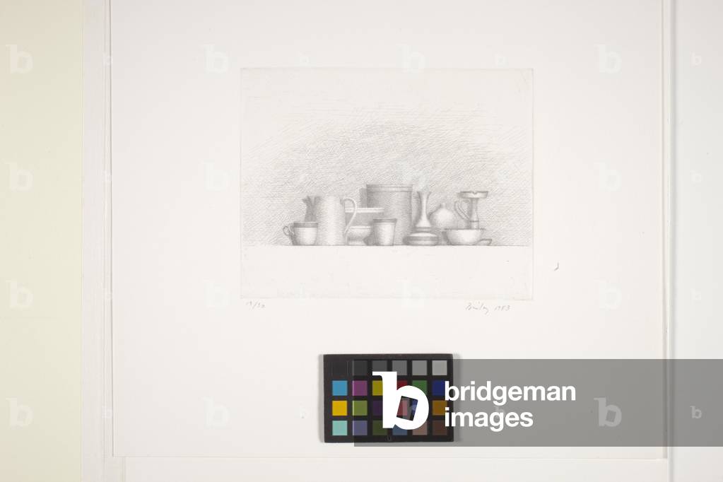 Image of Drawing depicting Still Life (ink) 1983 by William Bailey