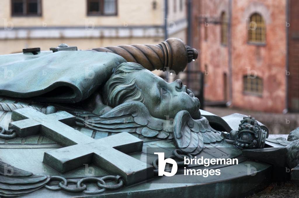 "Augustin Ehrensvärd Denkmalskulptur auf der Insel Suomenlinna oder Sveaborg in Helsinki" 2018 von Sergi Rebor