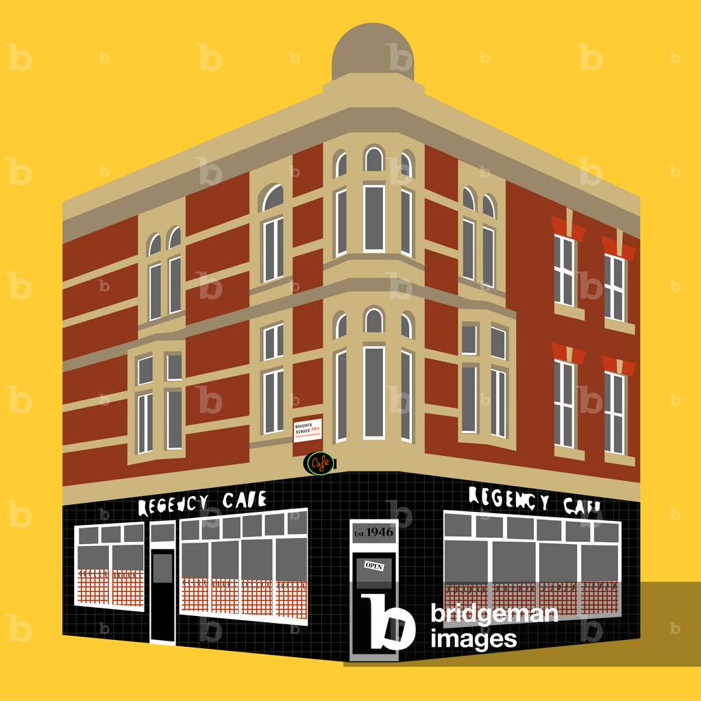 Regency Cafe, Westminster, 2017 (numérique)