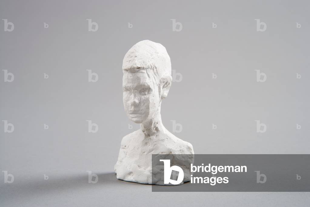 Small Bust of Silvio, c.1944-45 (plaster reworked with pocket-knife) (see also 861058)