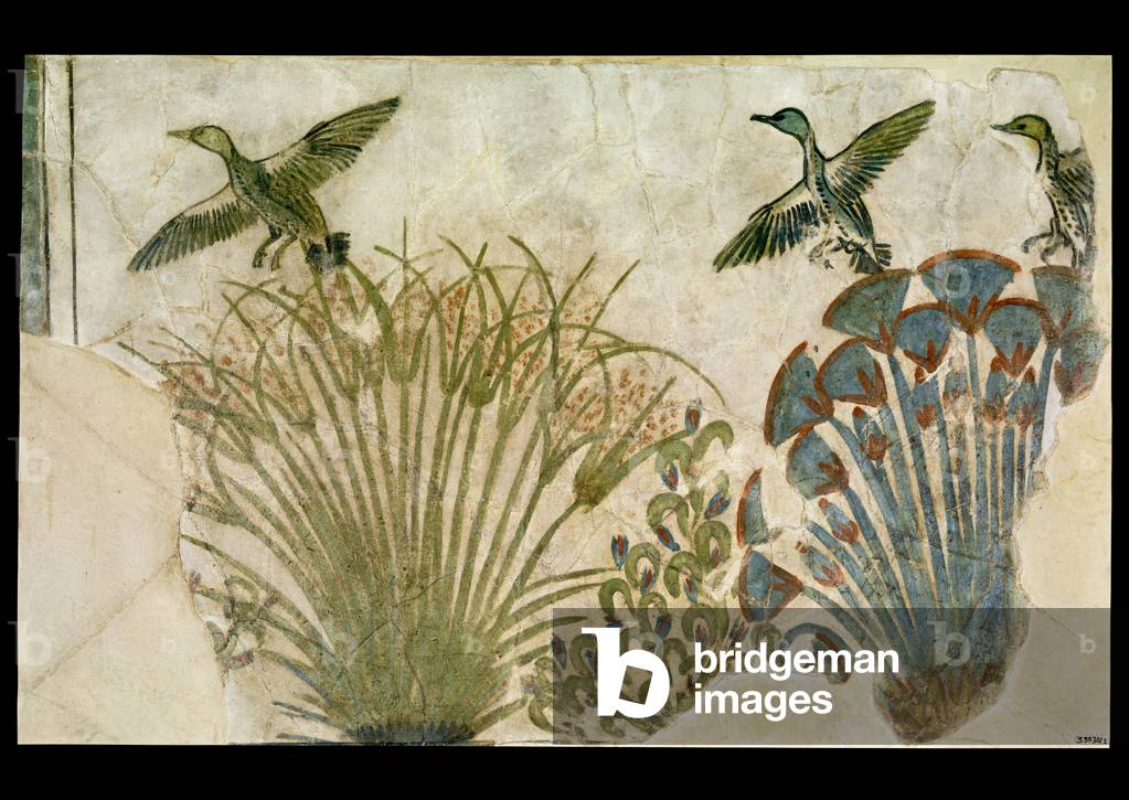 Fragment of paving by Egyptian 18th Dynasty