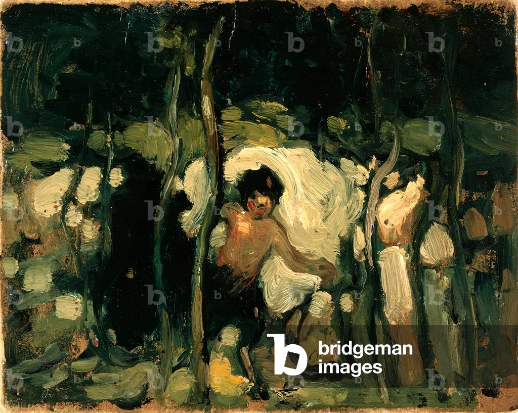 "Satiro (olio su carta)" di John Duncan Fergusson