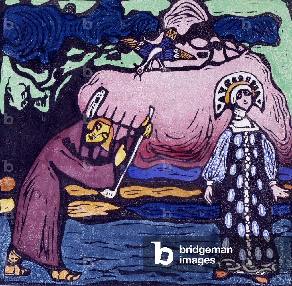 "Lira" 1907 di Wassily Kandinsky