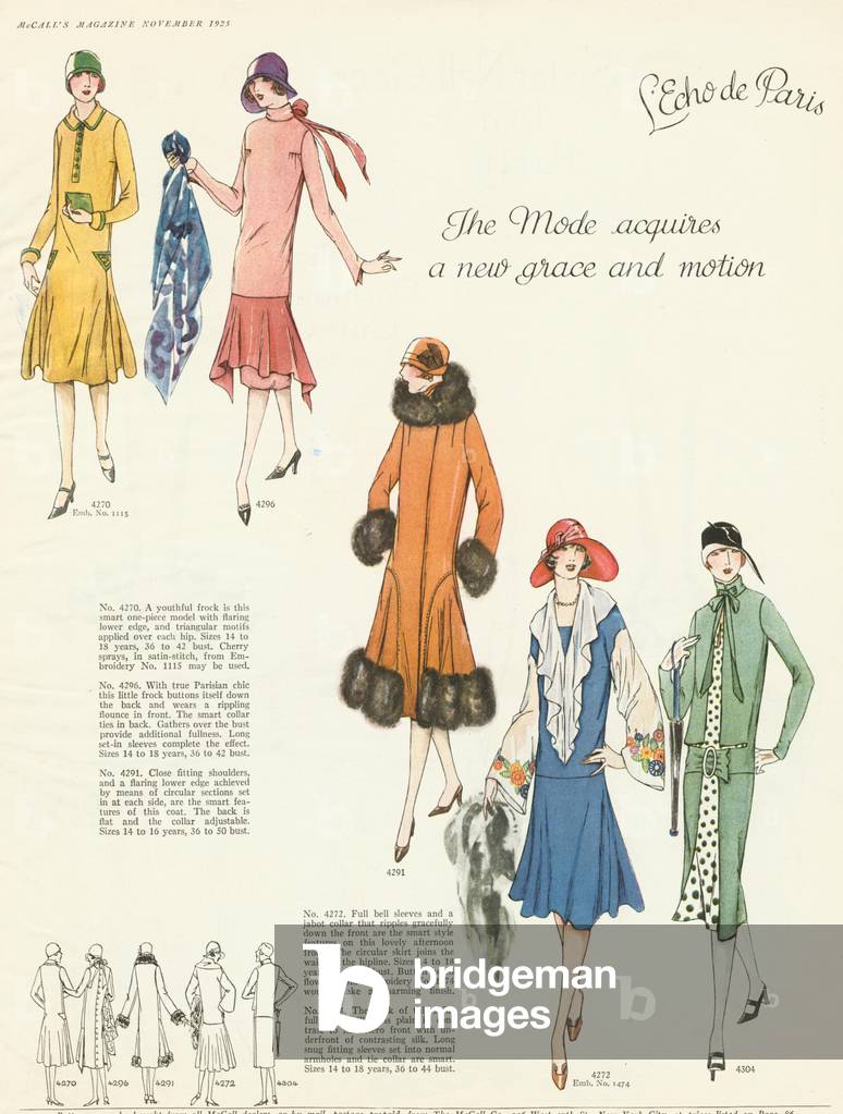 L'echo de Paris, anni '20