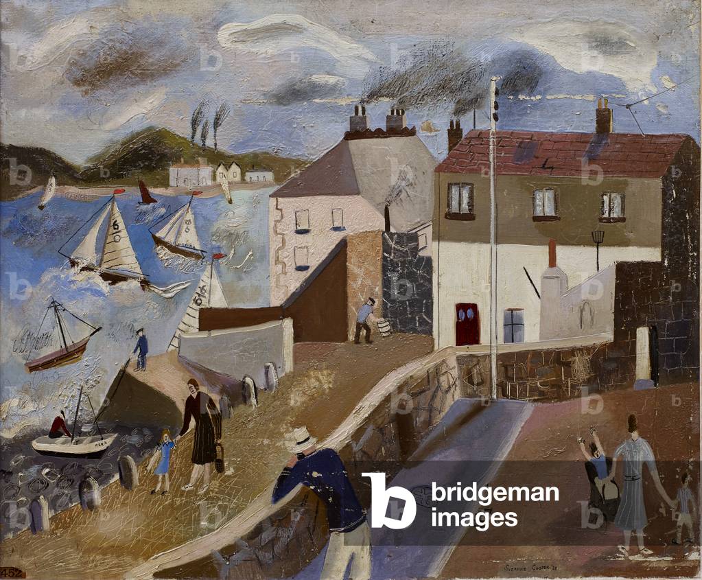 Appledore, 1938 (Öl auf Leinwand)