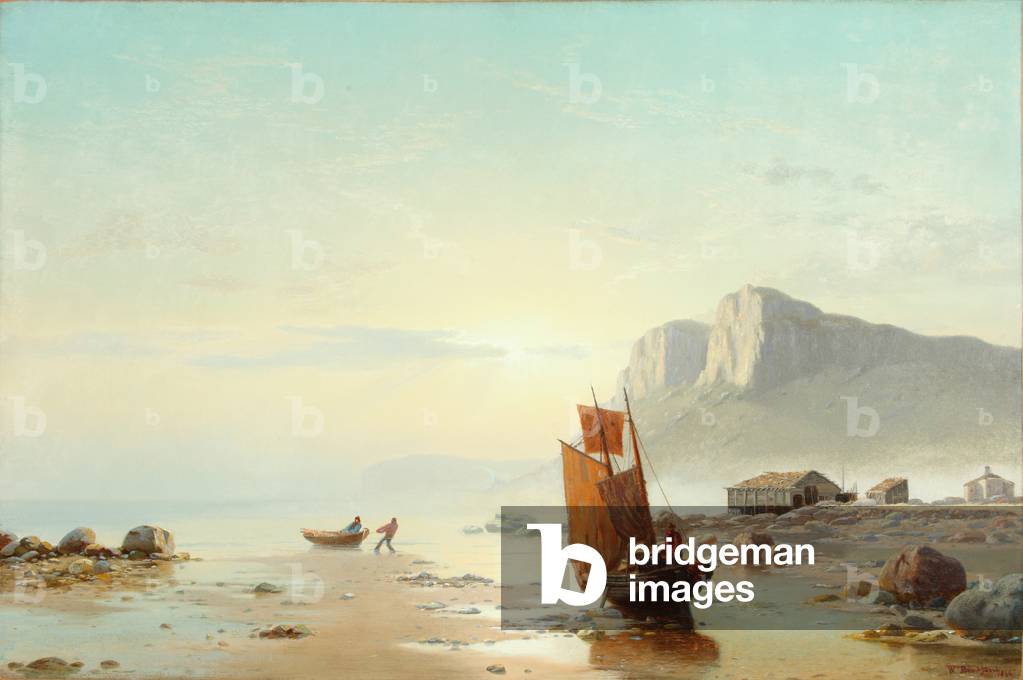 Costa di Labrador, 1866 (olio su tela)