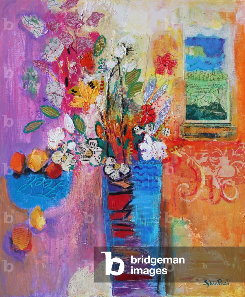 Bild von Gemälde "Bring the Outside In", 2014 von Sylvia Paul