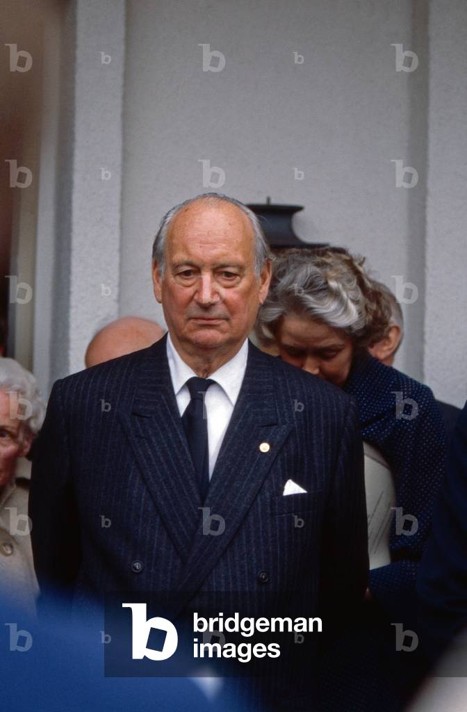 "Bei der Feier des 75. Geburtstages von Louis Ferdinand" 1982