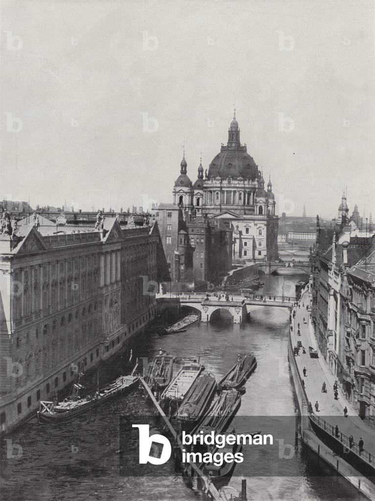 An Der Spree (s/w Foto)