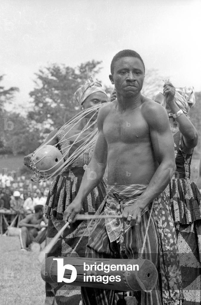 Immagine di Fotografia "Musicista in Sierra Leone" 1965