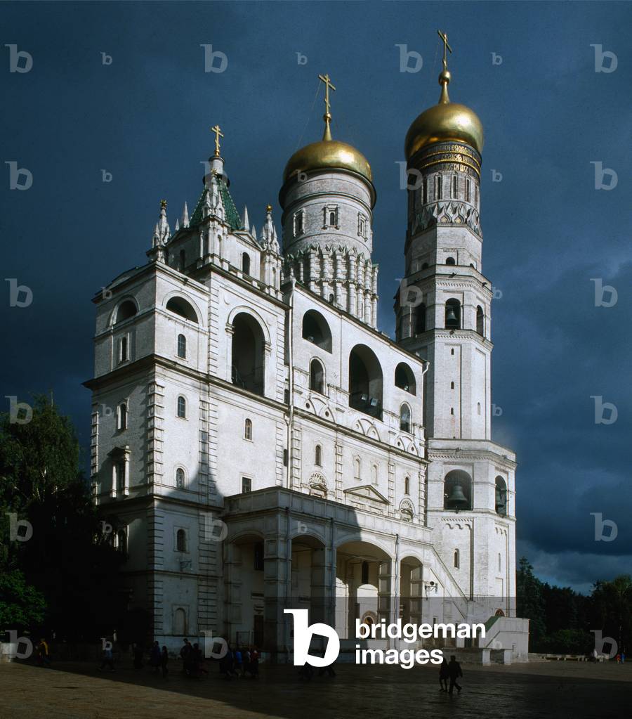 Photo Stéréo Ancienne – Tour D'Ivan Le Grand, Moscou – Tirage Original N&B