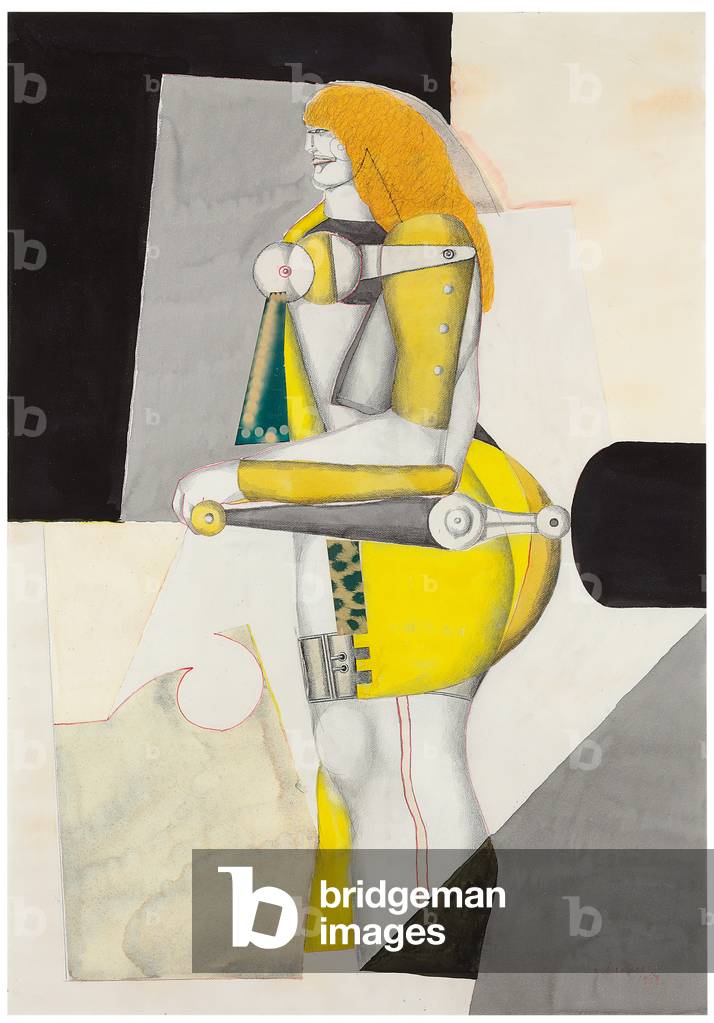 "Frau", 1968 von Richard Lindner