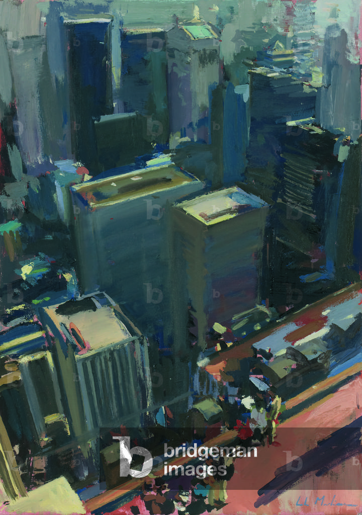 Image de Peinture représentant Uptown looking down, 2012 par Luke Martineau