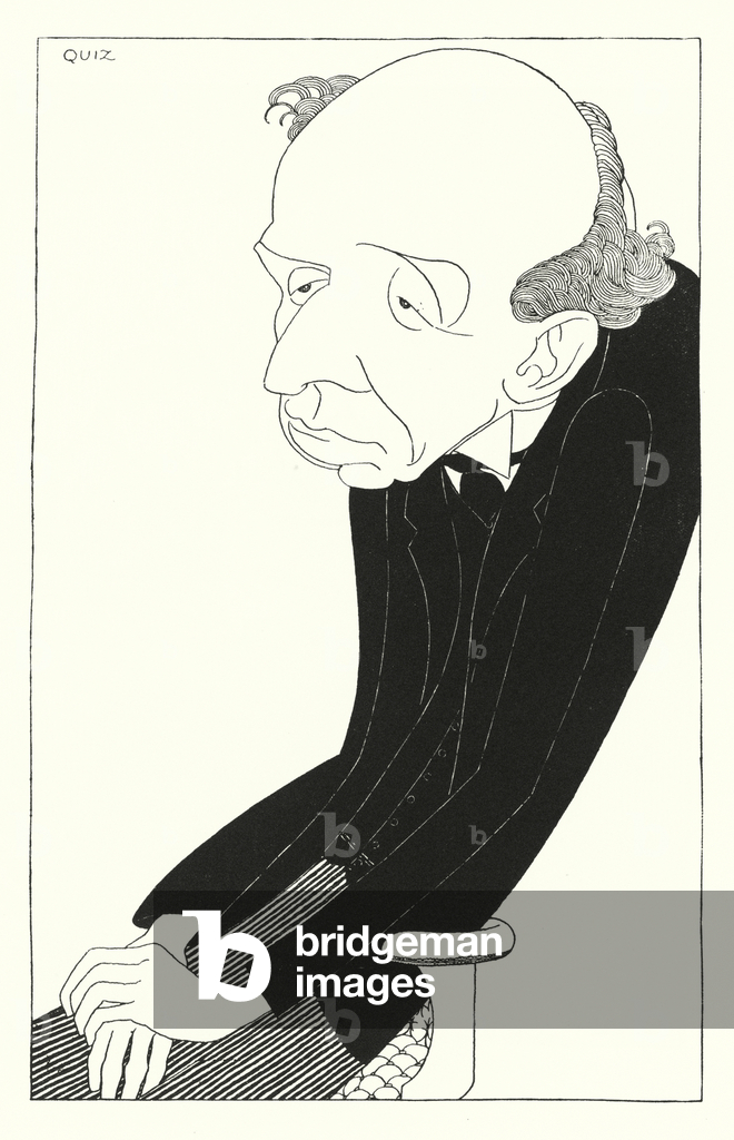 Immagine di Stampa "Visconte Cecil di Chelwood (litografia)" 1901 di Powys Evans