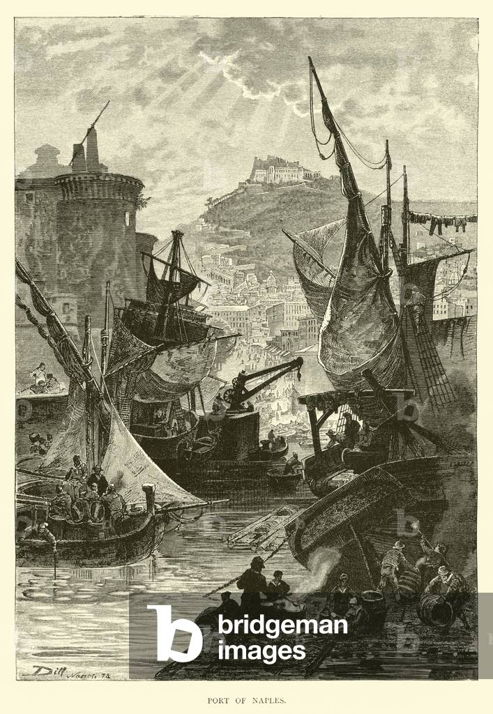 Port of Naples (engraving)