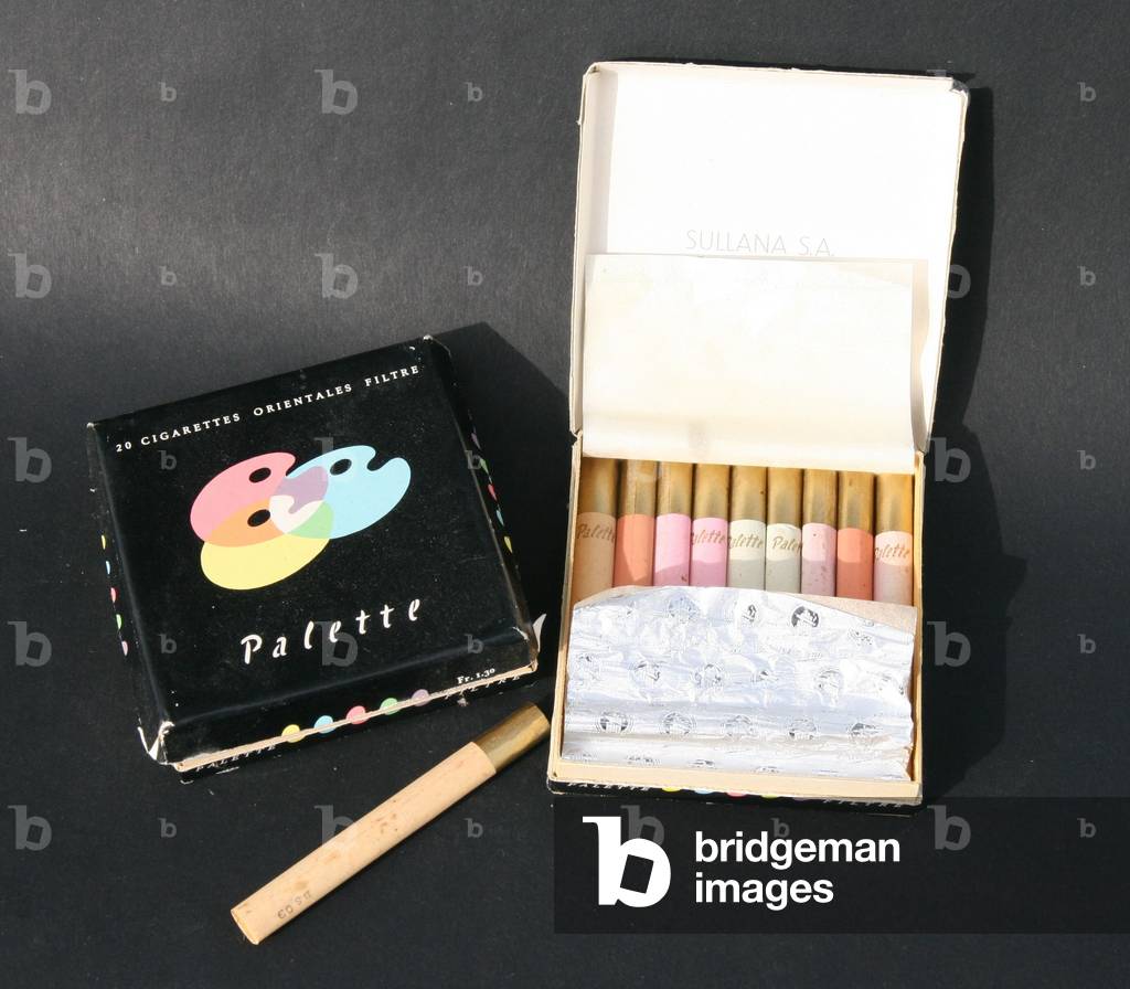 Image of Paquets de cigarettes couleur Palette