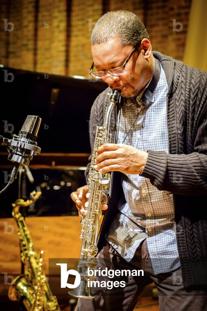 Image of Photography depicting Ravi Coltrane by Gerry Walden