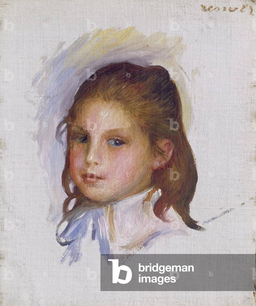 Bambino con capelli castani, 1887-1888 (olio su tela)
