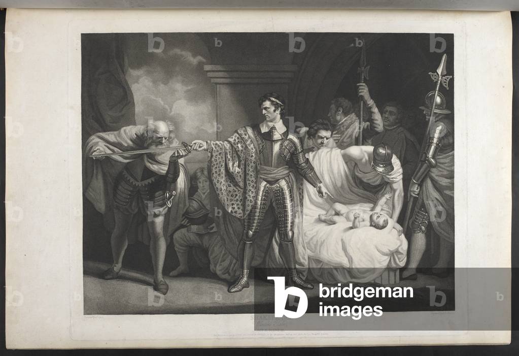 La favola d'inverno. Act.II. Scena III. Leonte, Antigonus, Signori, Attendants e la Perdita Infante.