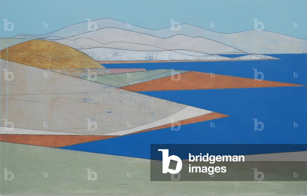 Attica Headlands 3, 2011 (acrilico su hardboard)