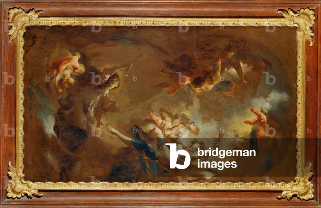 Image of Painting depicting Ascension … by Erich Lessing