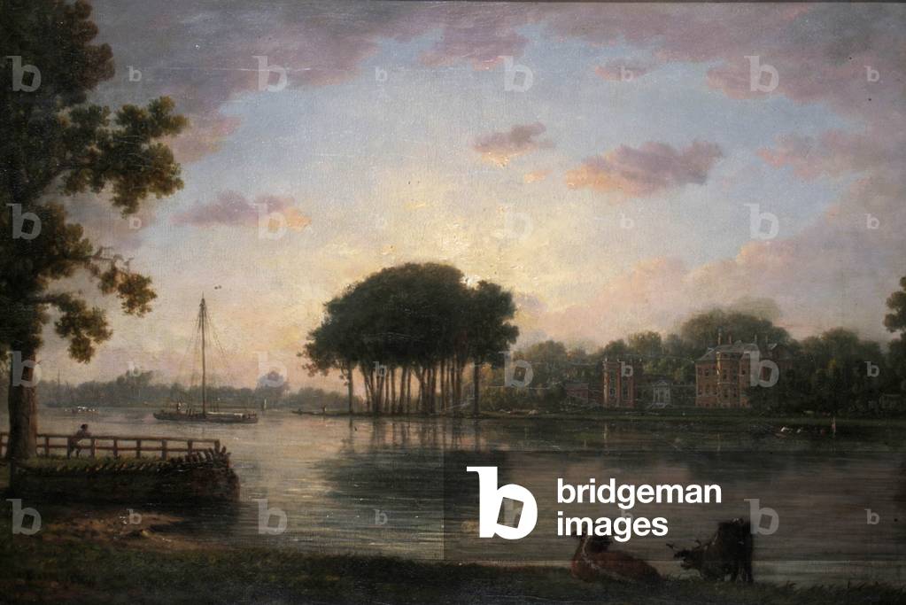 Bild von Gemälde "Orleans House" 1800 von William Marlow