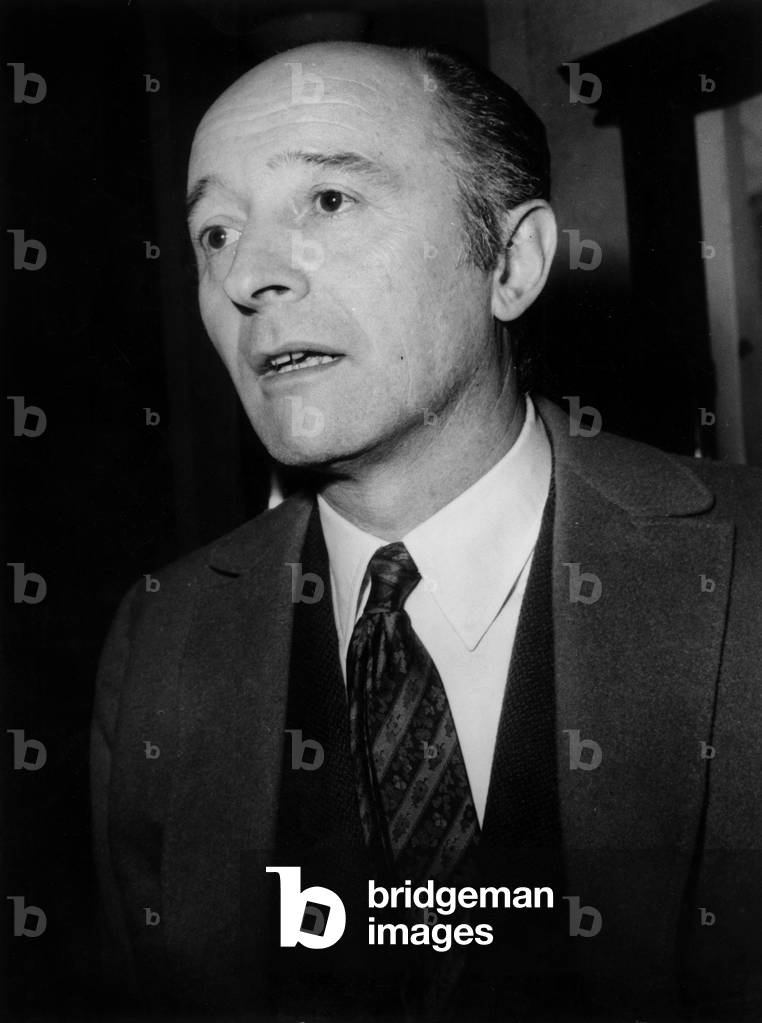 Image of Photography depicting Director Michel Audiard at Premiere of Film Sorrel Flower March 22 1967, b/w
