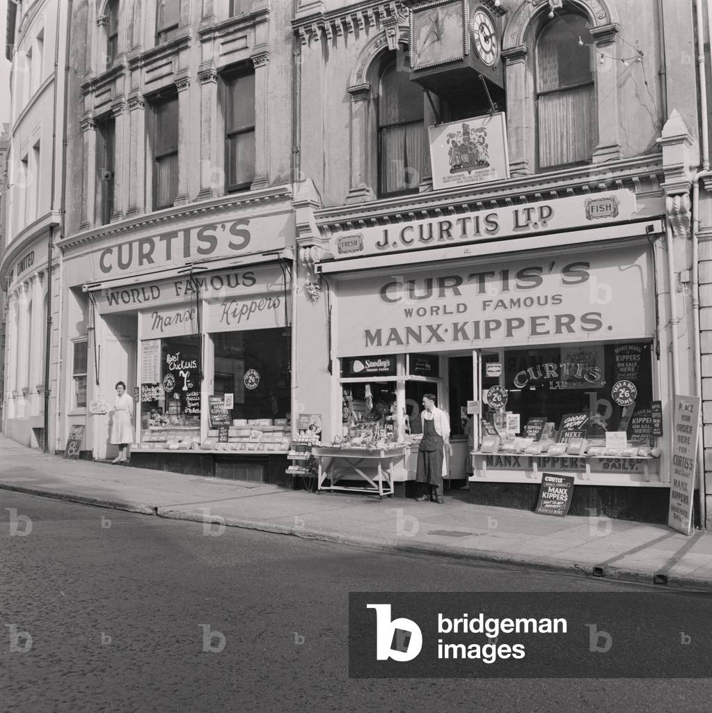 Image of Photography depicting Curtis fish shops 1959