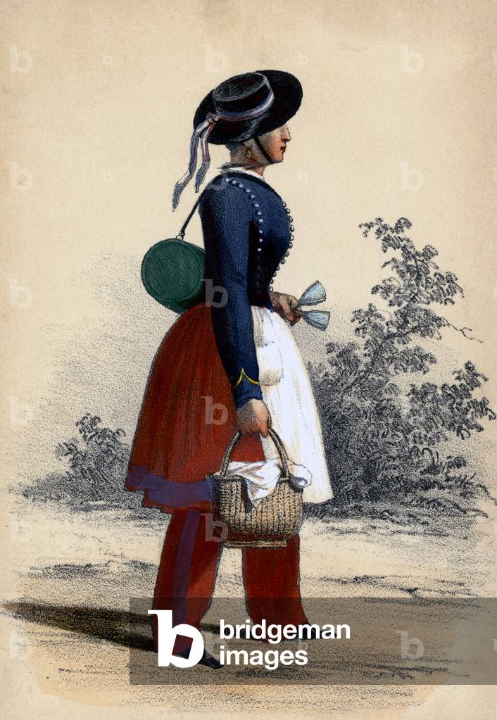 Image of Engraving depicting Cantinière 1801