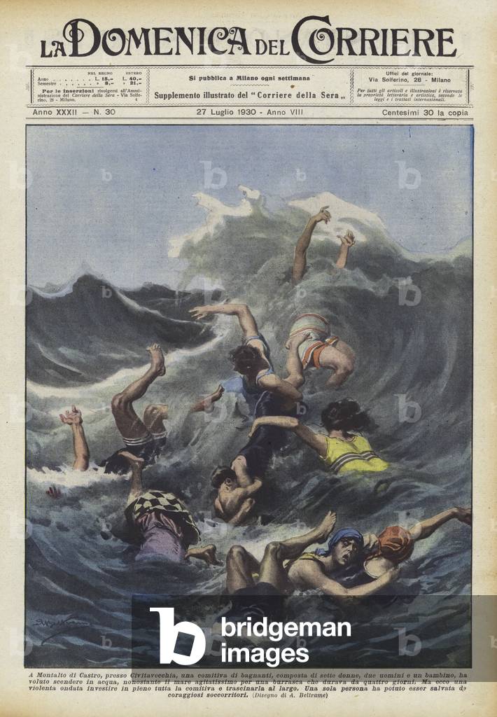 "A Montalto di Castro" di Achille Beltrame