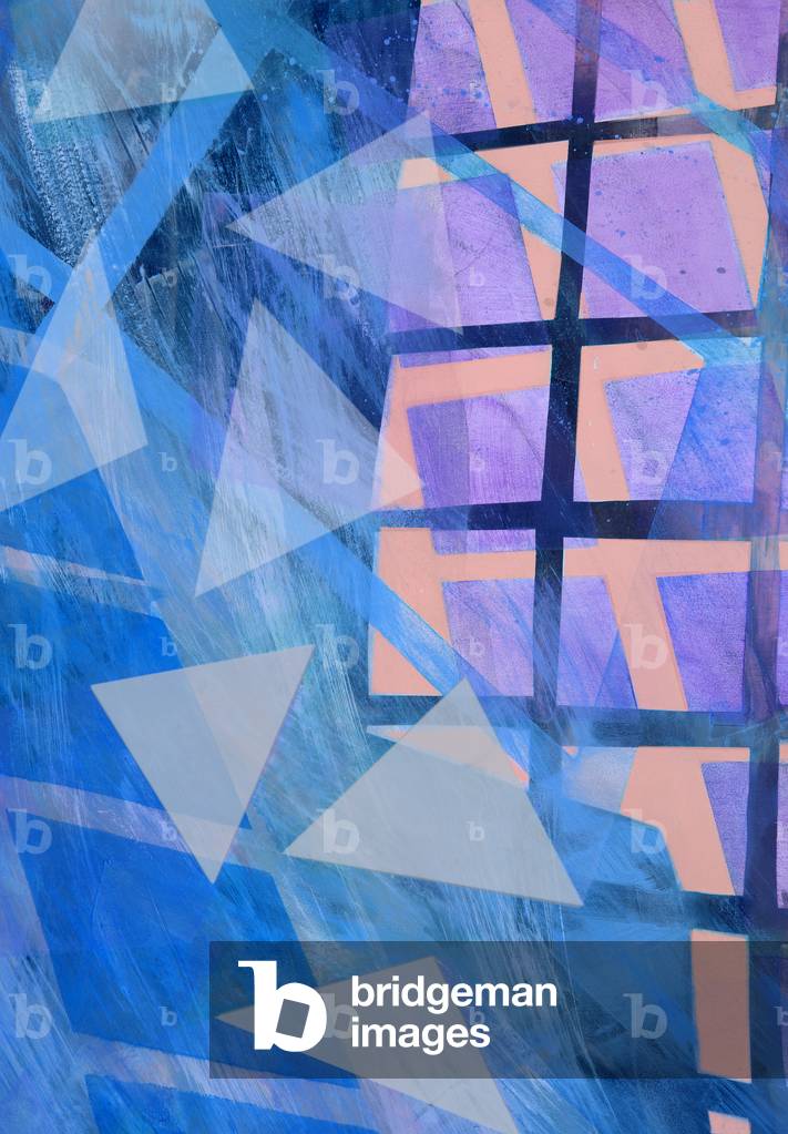 Modern Architecture Blue, 2016 (stampa originale)