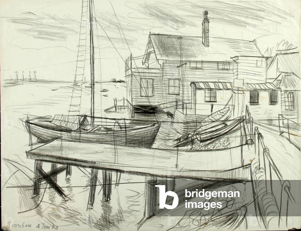 Immagine di Disegno "Burnham" 1950 di John Aldridge