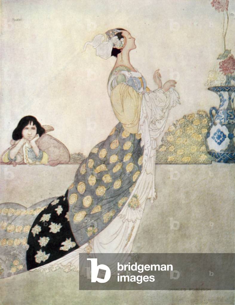 "“Lei mi passerà” (colore lito)" di Charles Robinson