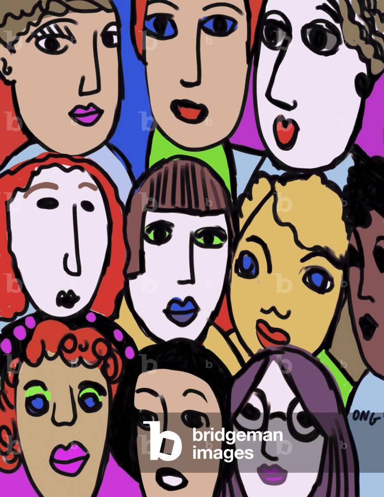 Young ladies, 2006 (computer graphics)