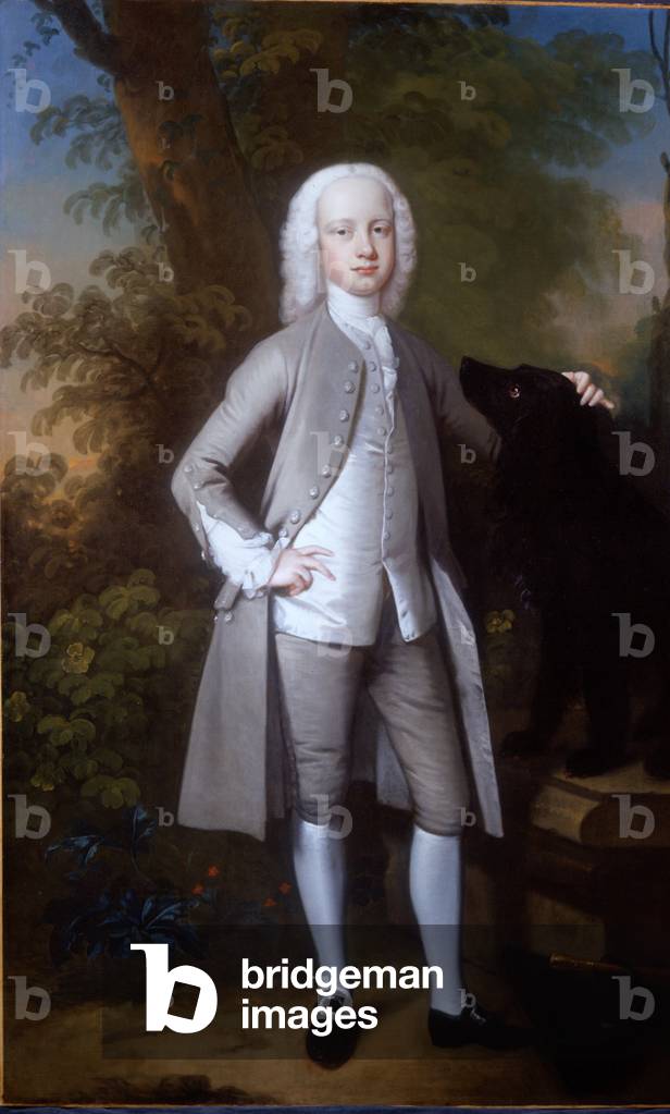 Porträt von Joseph Taylor Esq. als junger Mann (Öl auf Leinwand)
