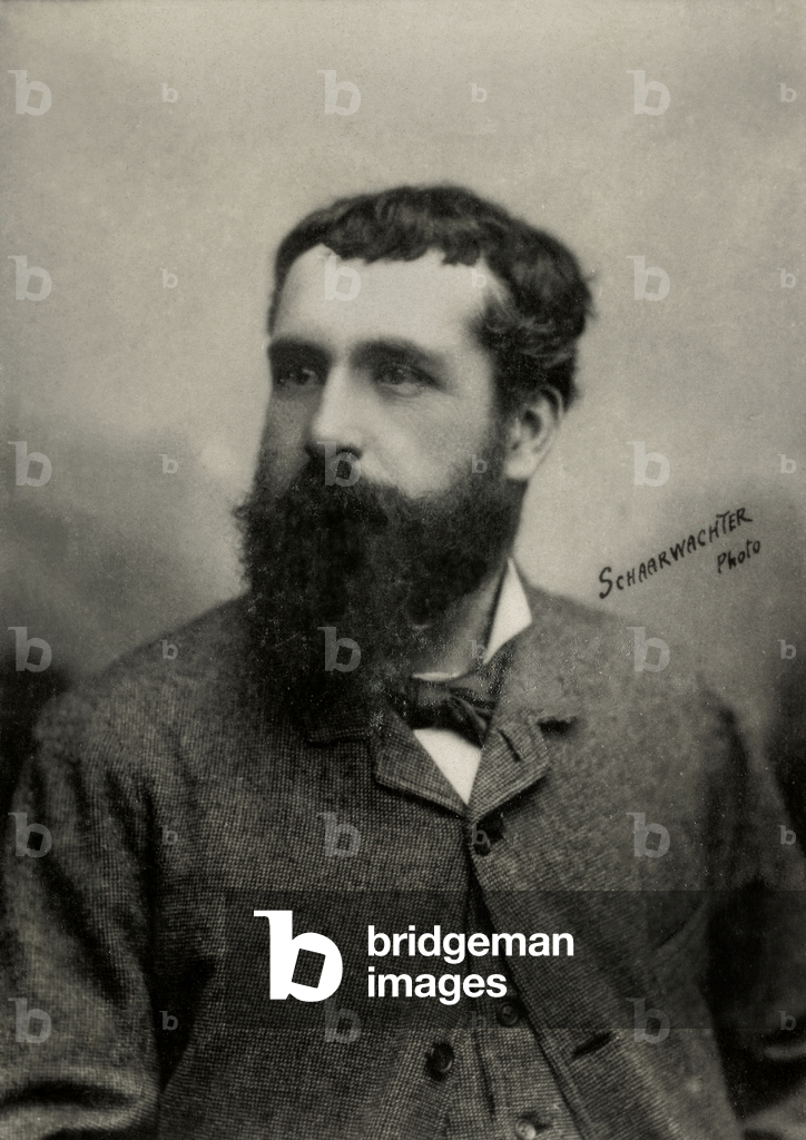 Image of Photography depicting Portrait of the French painter Claude Monet ( 1840  1900 by Julius Cornelius Sc